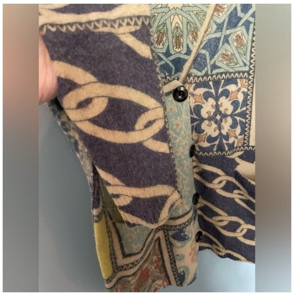 YESNO Women's Wool/Cotton Cardigan – Cozy Knit Sweater VG - Picture 4 of 7